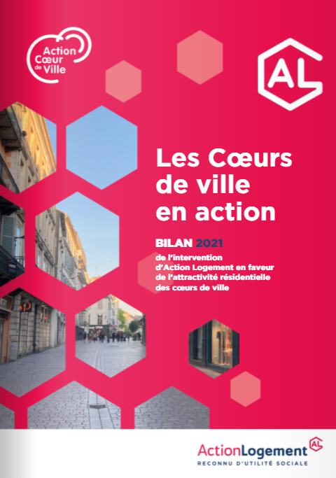 ActionLogement's tweet photo. 📒Bilan national et régional 2⃣0⃣2⃣1⃣ de l'intervention d'@ActionLogement  en faveur de l'attractivité résidentielle des cœurs de ville #ActionCoeurdeVille #ACV #logements #salariés #entreprises #CollTer👉https://t.co/aYff3rvi84 https://t.co/zJJkfcqNC1