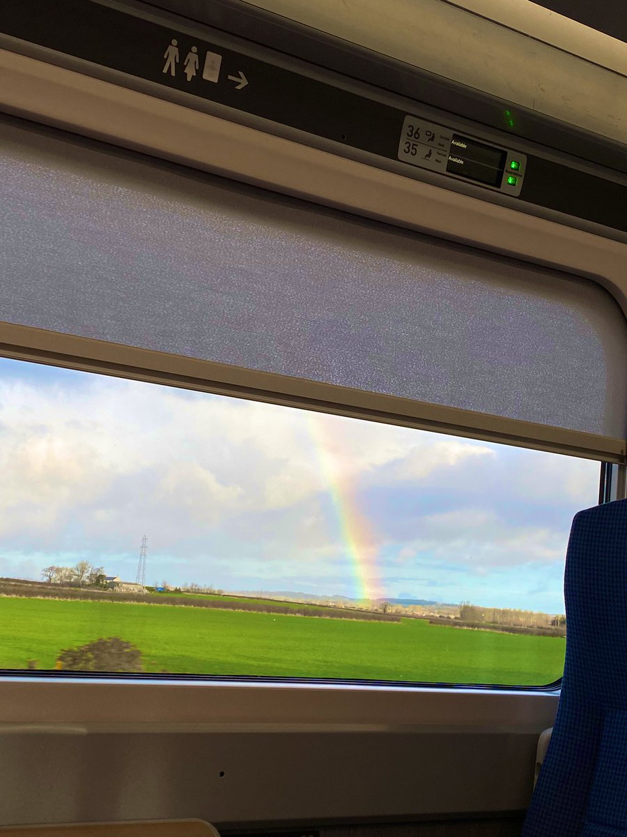 mariaberbece1's tweet photo. Why do #rainbows make me so happy? 🌈 🤩 🪄 ✨ @TPExpressTrains  #ECML # https://t.co/uCIHDjcUCW