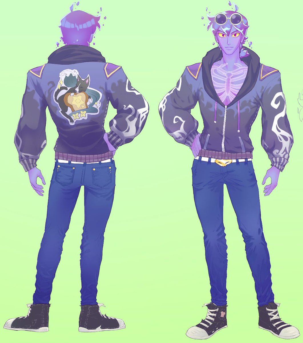 GhostAima's tweet image. What would y'all change in this design that y'all think would look better?