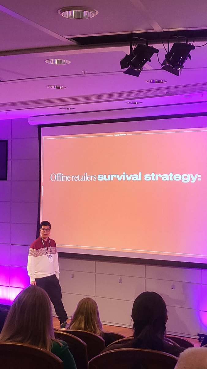 kiddnorth's tweet photo. Dagens første presentasjon👍 #retailmarketing2022 https://t.co/3zvWOd0p74