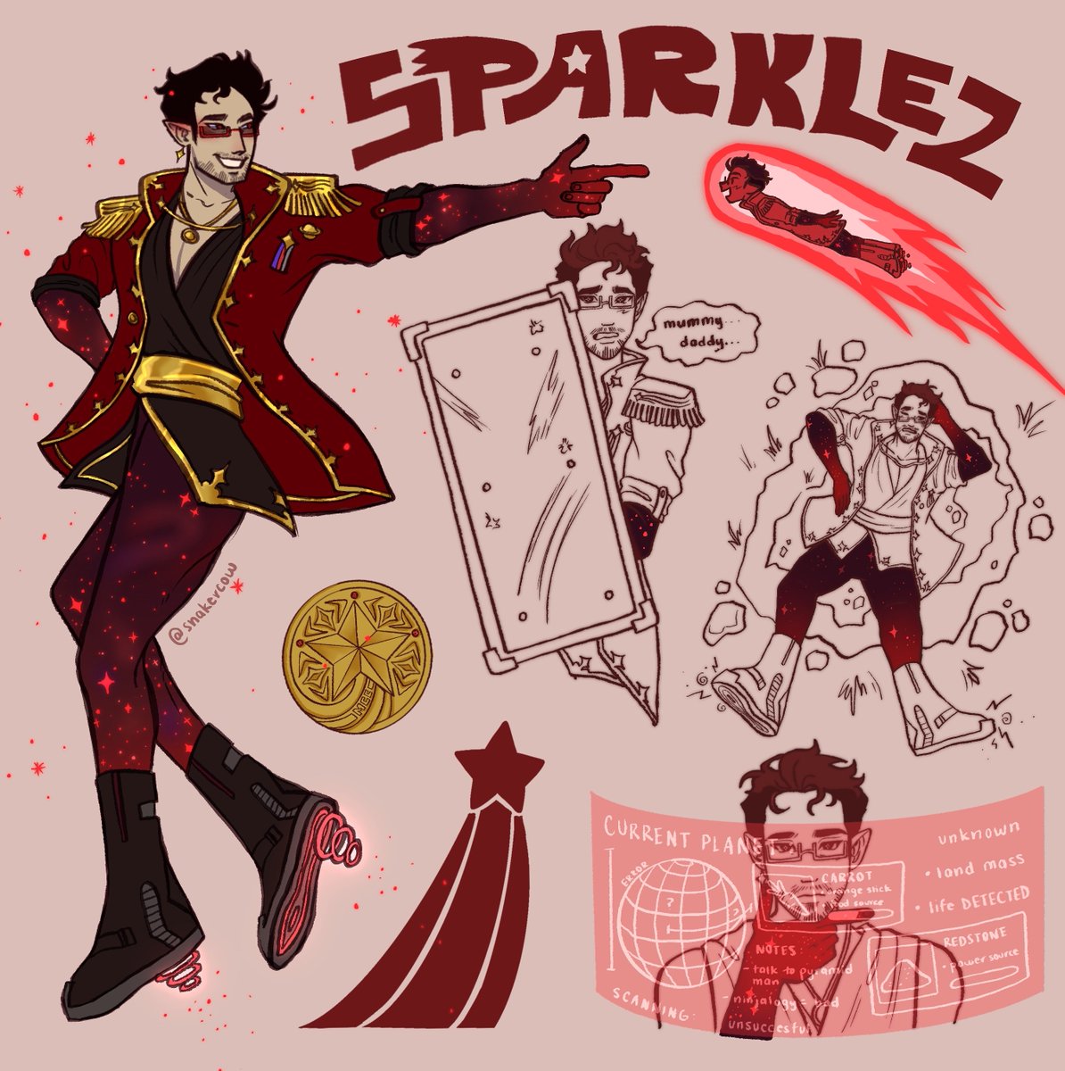 snakercow's tweet image. my favorite sparkly space prince
-
#mcyt #captainsparklezfanart #CaptainSparklez
#OriginsSMPfanart