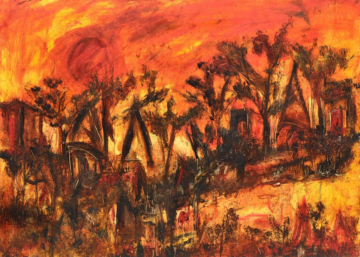 Red Eve
#vikashkalra #vk #artistvikashkalra #art #mindscape #color #arts #painting #modernart #worldofart #artgallery #fineart #artoftheday