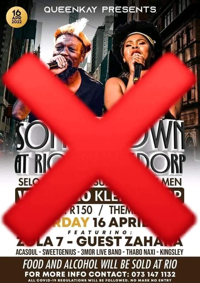 I know nothing about this event... I was not paid but I see there's already a poster in circulation.  If you attend this event to see me, do not waste your time. Andizi #namanje