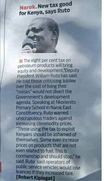 ArizakMohamud's tweet photo. @OleItumbi Blame game squarely lies these two guys @WilliamsRuto @HonAdenDuale https://t.co/0PN1FBycF5
