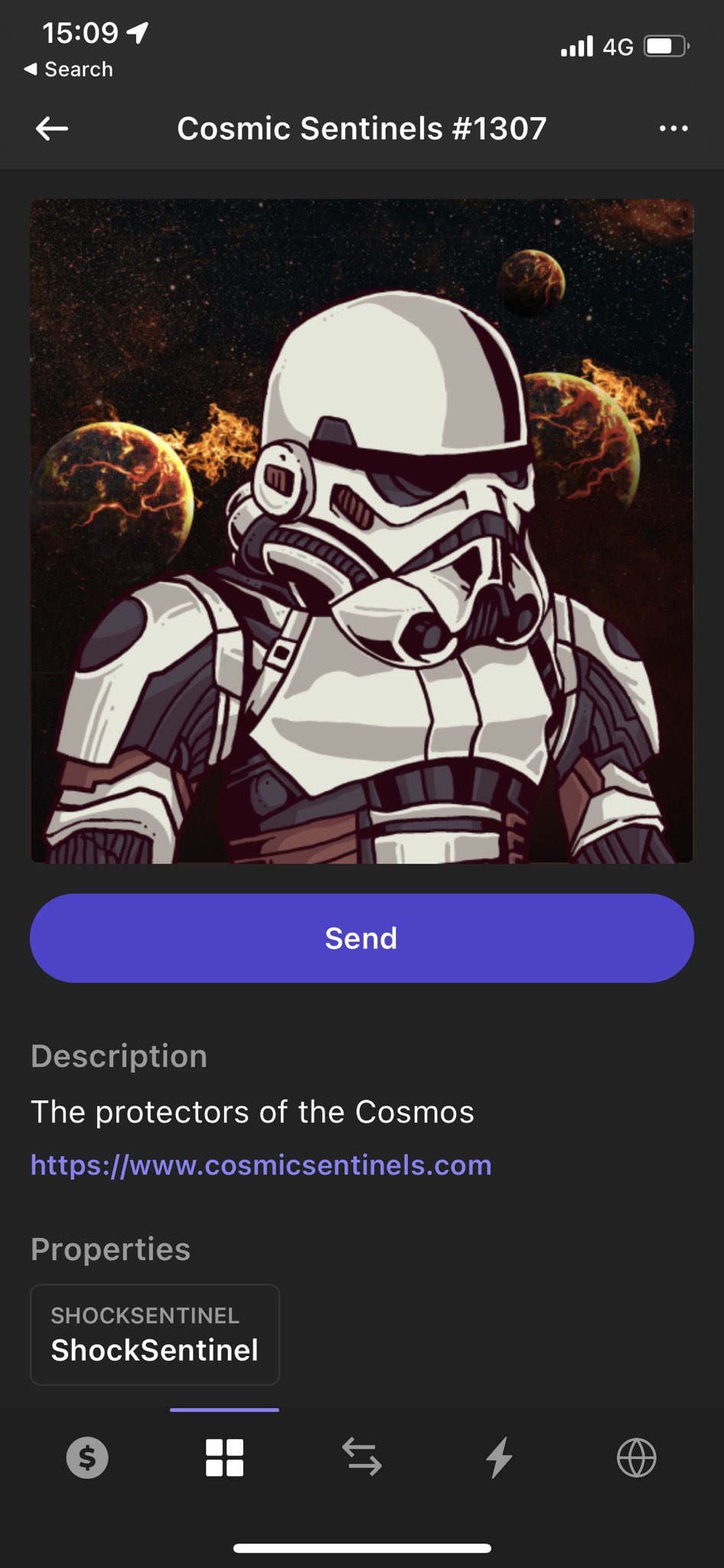 Sentinel Nft Collevtion Cosmic Sentinels :: SOLD OUT on Twitter: