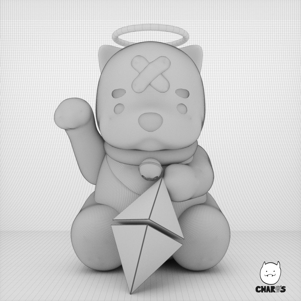 The looks before 3EYED Cat was born.😎
#NFT #3dart #3ddesign #arttoy #3dmodelling #ETH