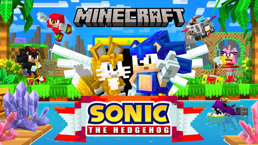 マインクラフト ソニック ザ ヘッジホッグdlcに最新アップデート配信 ステージ ラビリンスゾーン 追加や新キャラクタースキンなど Game Spark 国内 海外ゲーム情報サイト