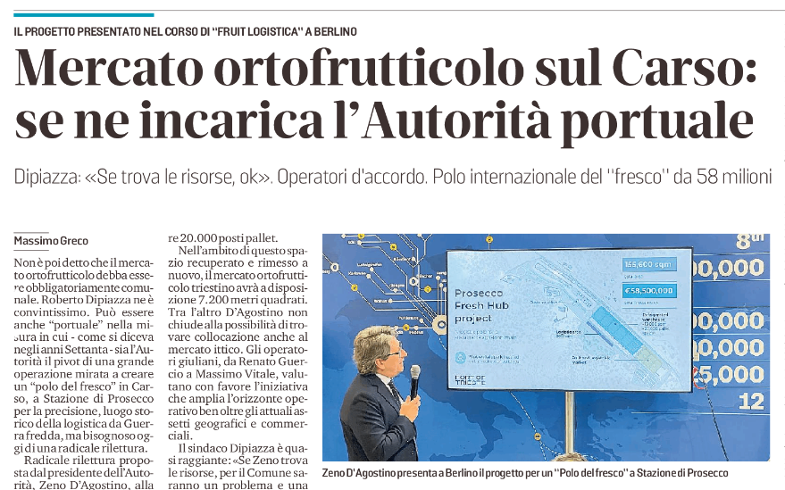 Se cercate chi governa veramente #Trieste e le sue trasformazioni, chiamate in via Von Bruck, non in Piazza Unità.