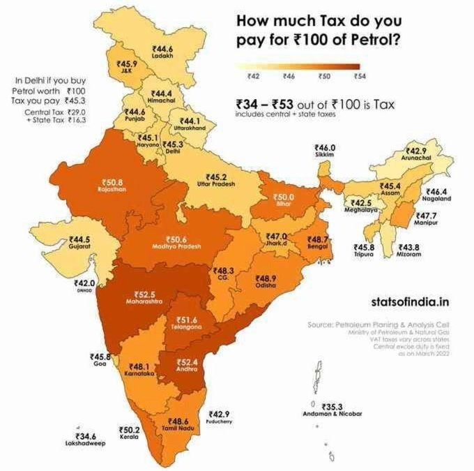 Akarsh_gowdaa's tweet photo. Reality hits hard...

#PetrolDieselPrice #Petrol #PetrolPrice #india #government https://t.co/MejZNdqELw
