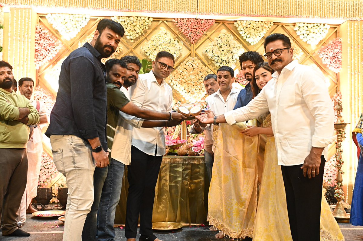 Jagadishbliss's tweet photo. #Thalapathy66 

@actorvijay @directorvamshi @SVC_official @MusicThaman @iamRashmika https://t.co/YfzHosU5BN
