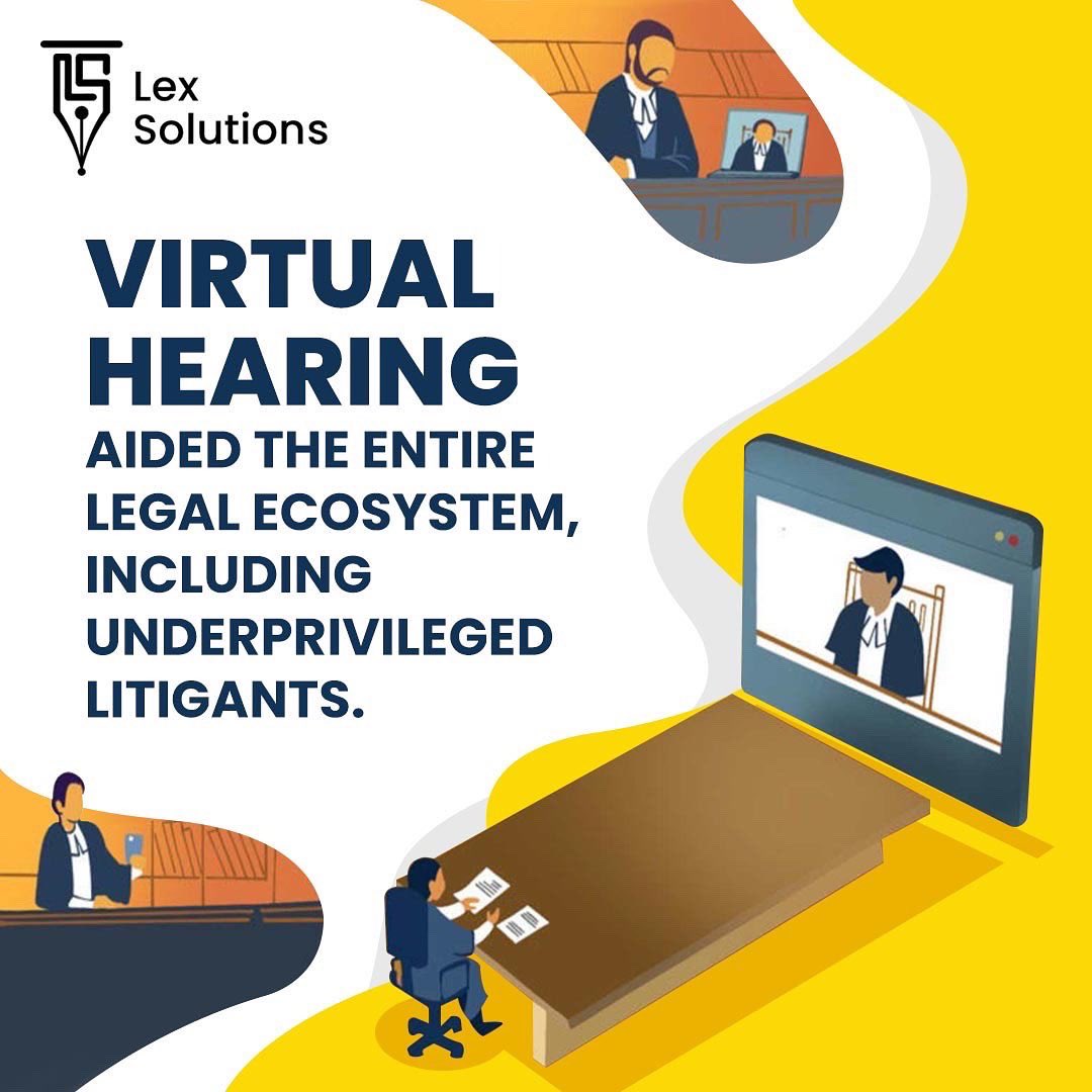 lexsolutions360's tweet photo. Under Article 142, the Supreme Court issued orders to all the courts to change their working mechanism into the virtual mode, giving legal sanctity to digital courts.

#law #judge #virtual #highcourt #education #hearing #ecosystem #cases #officiallexsolutions #lawyer https://t.co/xFH6WQBGUs
