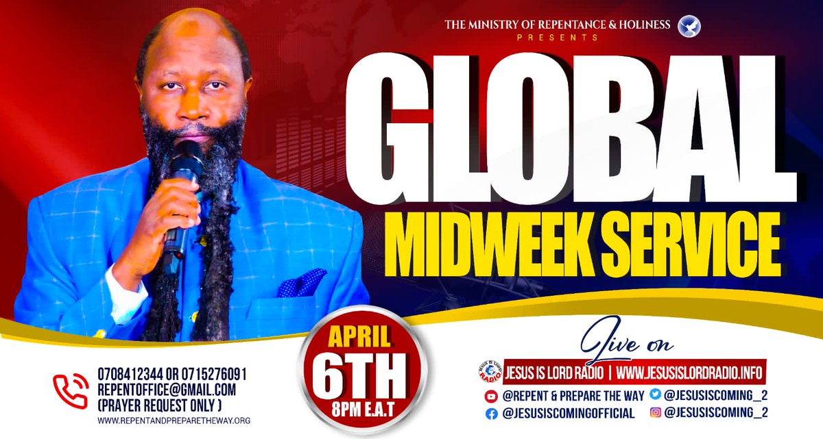 BoazOdul's tweet photo. Beloved saints welcome to our midweek service that we be prepared for the #promisedresurrection
How powerful
And also you can follow me and I'll follow back https://t.co/31bd1fxaOP