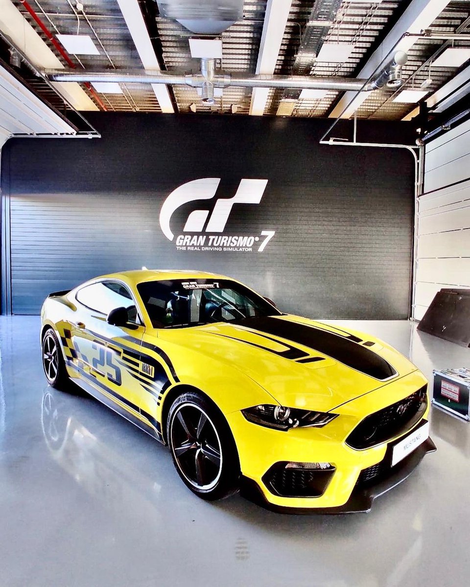 FordSpain's tweet photo. ¿Quién va a ser el primero en escoger el #Ford #MustangMach1 V8 de 460 CV en el nuevo #GranTurismo7? 🏎💨 https://t.co/gjbbHL15vM 

@PlayStationES @FordPerformance https://t.co/ZnOSHNBvK1
