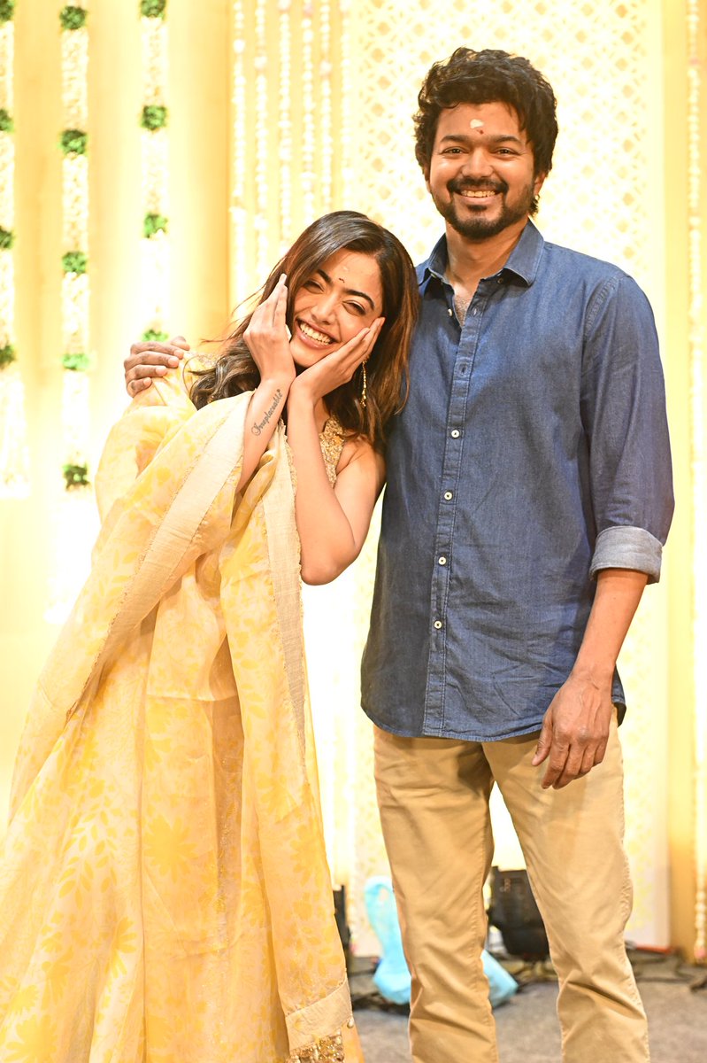 Vijay66offI's tweet photo. #Thalapathy66 

@actorvijay @directorvamshi @SVC_official @MusicThaman @iamRashmika https://t.co/4WpCEiGYDS