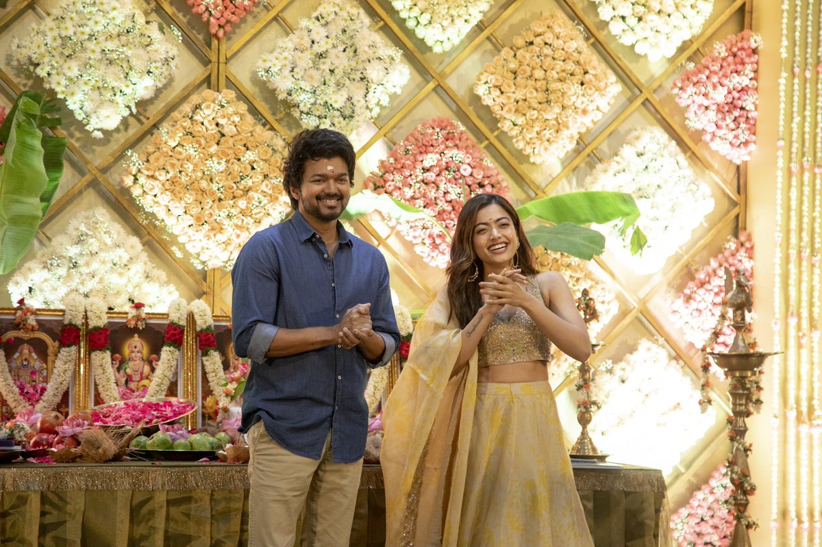 Vijay66offI's tweet photo. #Thalapathy66 

@actorvijay @directorvamshi @SVC_official @MusicThaman @iamRashmika https://t.co/4WpCEiGYDS
