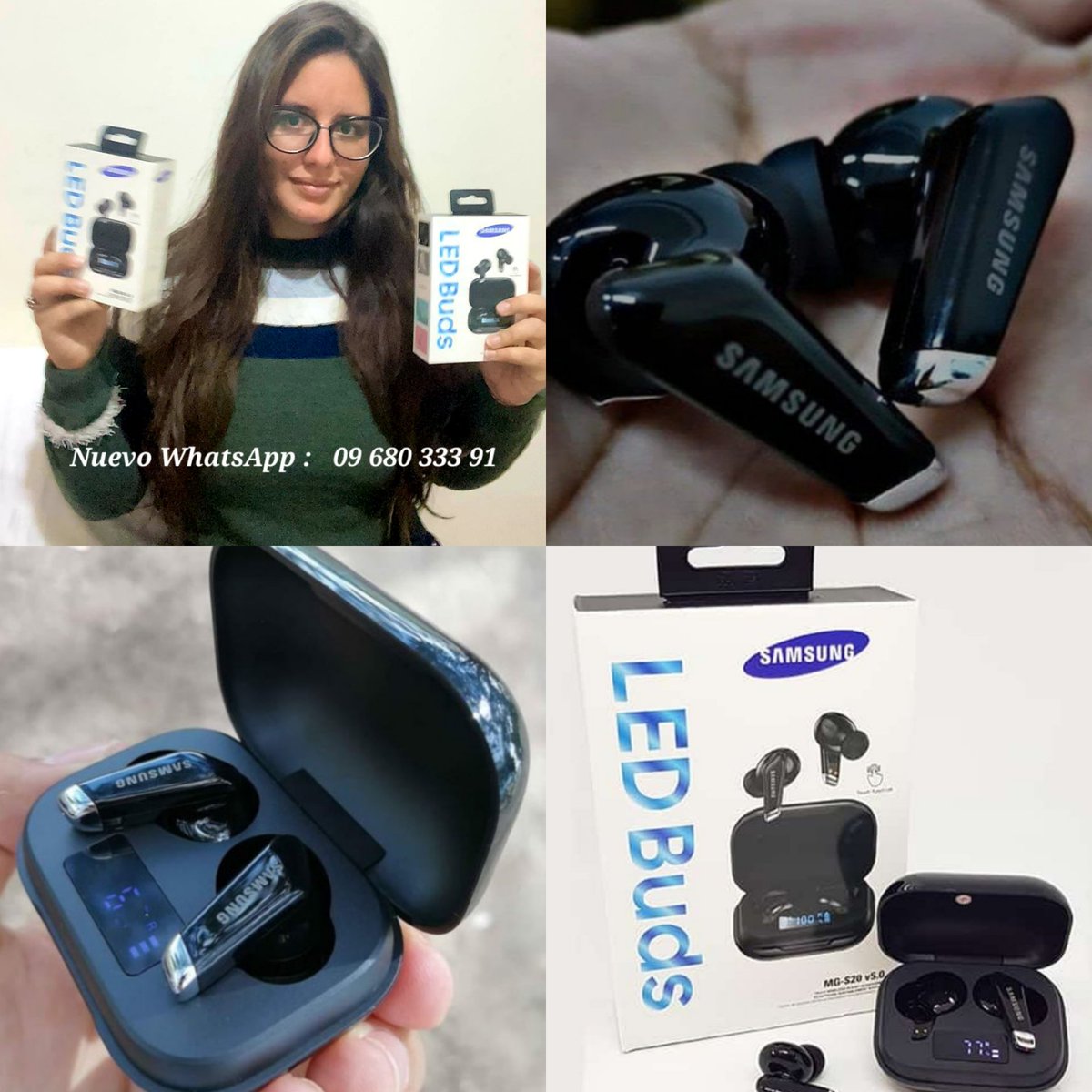 ecuatechnology's tweet photo. Ayudame con un RT 🙏 PORFIS

Los audífonos wireless (inalambricos) que estabas buscando, excelente diseño y gran calidad de sonido: Samsung LED Buds. Posee banco de carga digital. 🎶 

Envíos a todo el Ecuador por Servientrega.

Pídelo al WhatsApp aqui 👉 https://t.co/FpjOHJArMq https://t.co/zBMex9tGYE