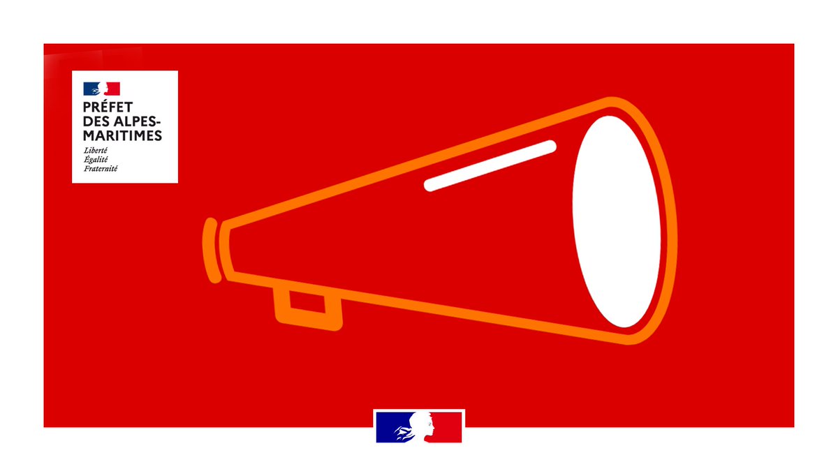 prefet06's tweet photo. Le test mensuel des sirènes du Système d'Alerte et d'Information de la Population #SAIP dans le département des #AlpesMaritimes aura lieu aujourd’hui à 12h15 🔊
Ci-dessous la liste des 44 sirènes SAIP du département ⤵️ https://t.co/N5Vx4n62nv