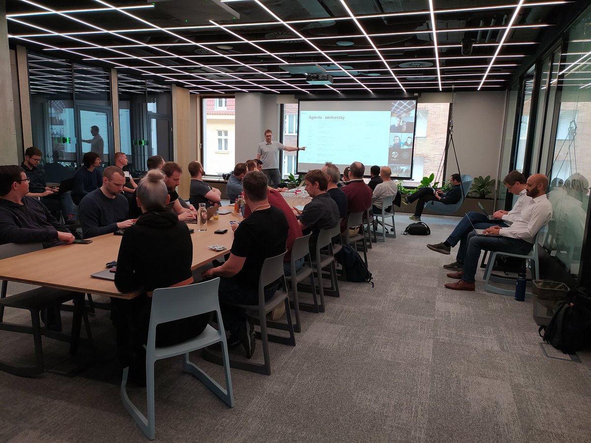 tlamr's tweet photo. Awesome introduction by @milanboruvka 
#pricefx #engineeringmeeting https://t.co/c3WYNRCWBB