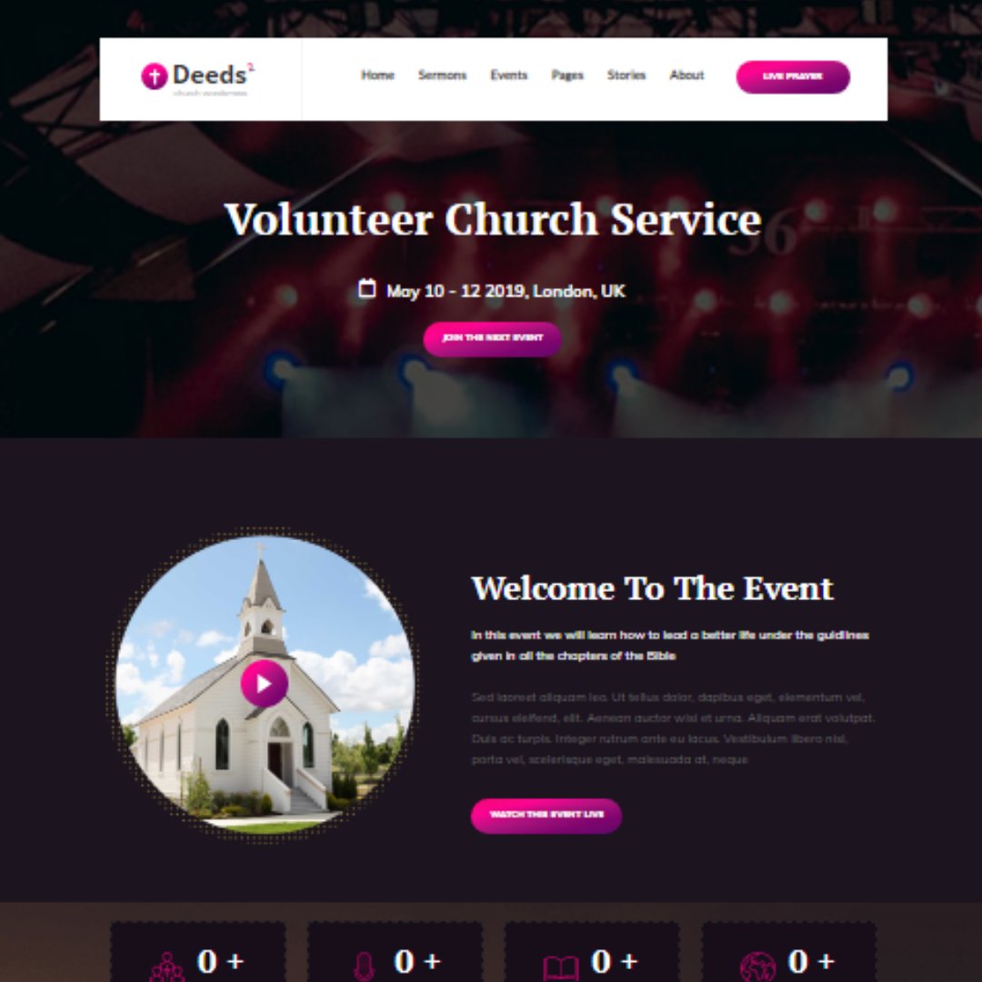 Webinane's tweet image. Let's know about the features of the #Deeds2 #WordPressTheme.
1. Easy to use – no #codingknowledge required
2. Powerful #AdminPanel for Complete Control
3. 9 Home Page Layouts for #Religion, #Church, #Ministry, #Events, #Sermons Etc
1.envato.market/RyWZPv
