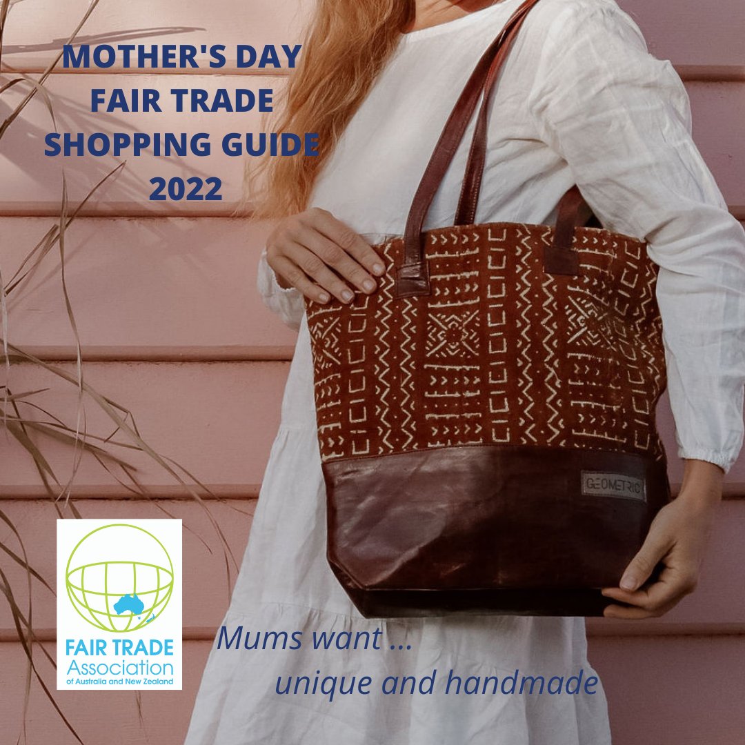 FairTradeAssoc's tweet photo. For inspiring Fair Trade Mother's Day shopping ideas check out our 2022 Shopping Guide  https://t.co/hXV92wMtHD
@AfriBeads @Import_Ants @FairGoTrading @ShopEthica @AksaHomeDecor @betterworldarts @ozfairtrade @CHomewares @SinerjiOrganic 
#buildbackfairer #FairTrade #MothersDay2022 https://t.co/nse9pg7Sem