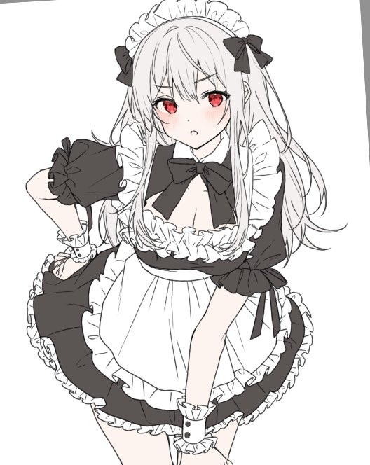 僕が描いた絵 そーたさんの企画の絵ですが…ましゅさんがなぜこのラフをボツにしたん