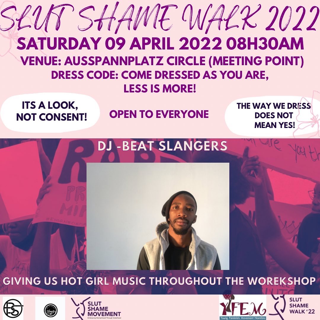 slutshamewalk's tweet photo. 3 DAYS LEFT TO #SLUTSHAMEWALK2022 sluts are we ready???? Meet the amazing performing artists we have lined up! 

THE WAY WE DRESS DOES NOT MEAN YEA! #feminism #SSW22 #EndRapeCulture #StopVictimBlaming https://t.co/f8L5McG0cp