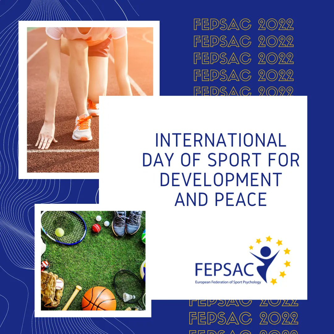 The #InternationalDayofSportforDevelopmentandPeace: sport could help to advance human rights and to raise awareness on sustainable development. #fepsac2022 #SustainableDevelopment