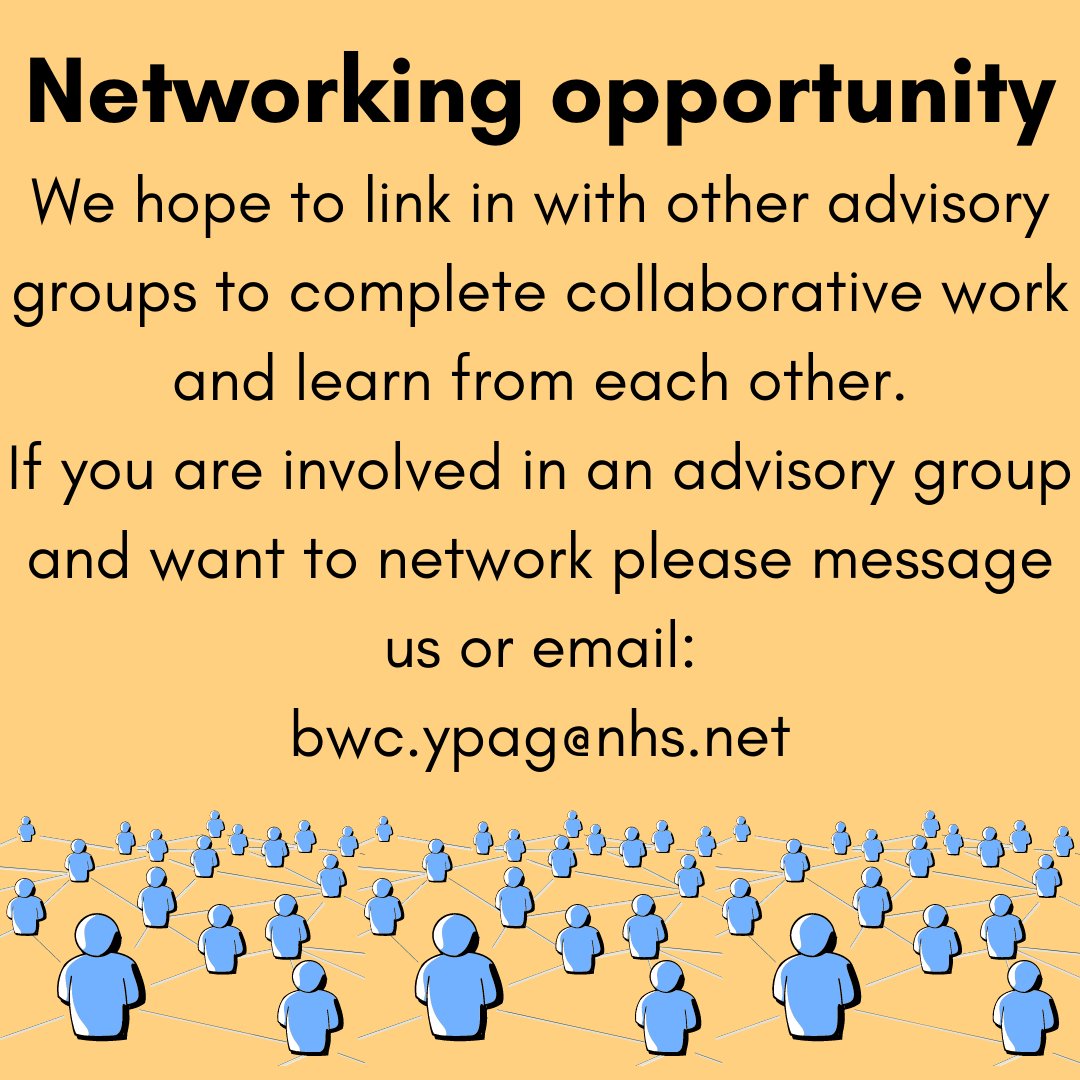 BWCYouthVoice's tweet photo. Please read below, share and tag relevant services 👇
YPAG are super keen to network with other advisory groups. Here is more information...
#networking #YPAG #birmignham #team https://t.co/NJG8ICgr6P