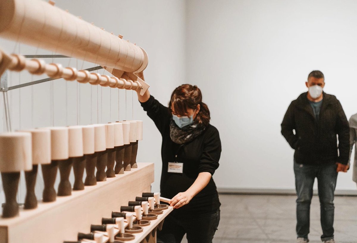 musacmuseo's tweet photo. 🗣Activación de las esculturas sonoras de Alegría y Piñero en su proyecto “La voz encontrada” en el #Lab987

🗓Domingo 10 de abril, 18:00 h.

🆓 Entrada libre

ℹ️ https://t.co/mE34r2umvP https://t.co/jFygrF8NdY