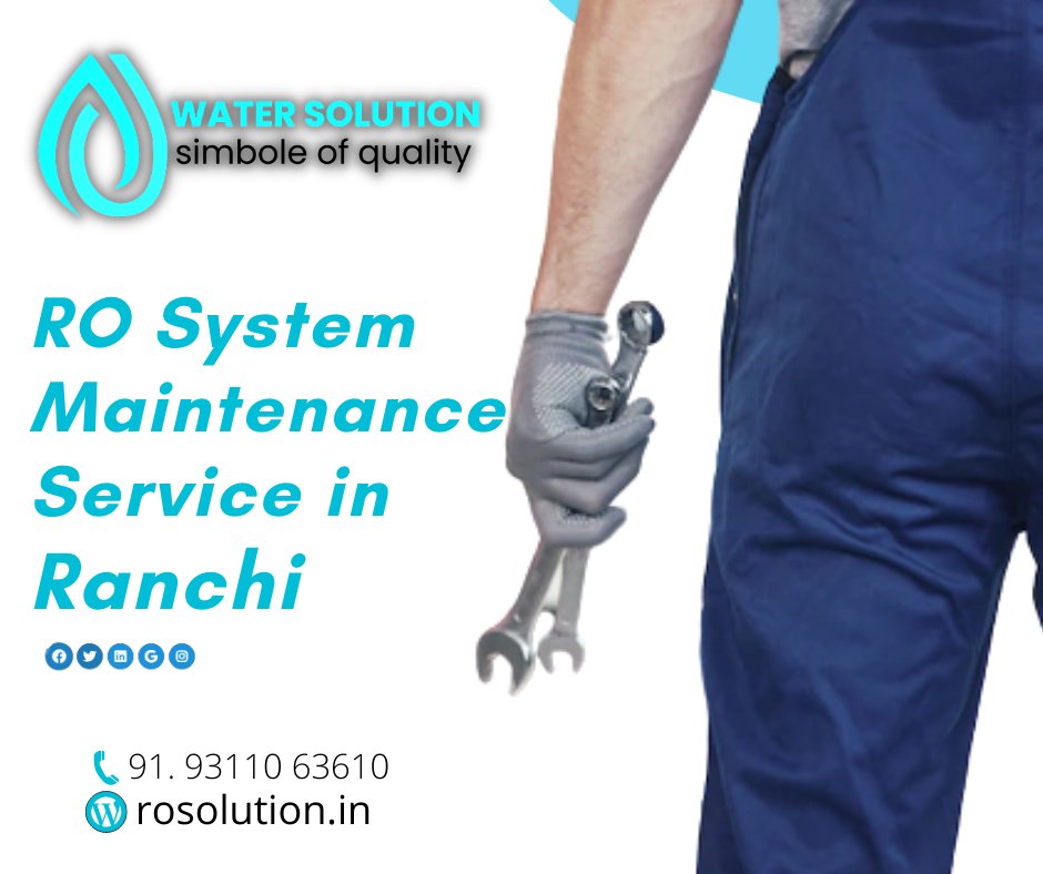 Rosolution01's tweet photo. RO System #Maintenance #Service in #Ranchi at Your Doorstep!
RO Solutions - Best RO #repair and RO maintenance, #installation service provider in PAN India.
Visit: https://t.co/bzDZ2Pl5Mz
Call @+91 93110 63610
#pureit #aquaguard #kent #roservice #helpline #rohelpline  #help https://t.co/IRc6aR61QQ