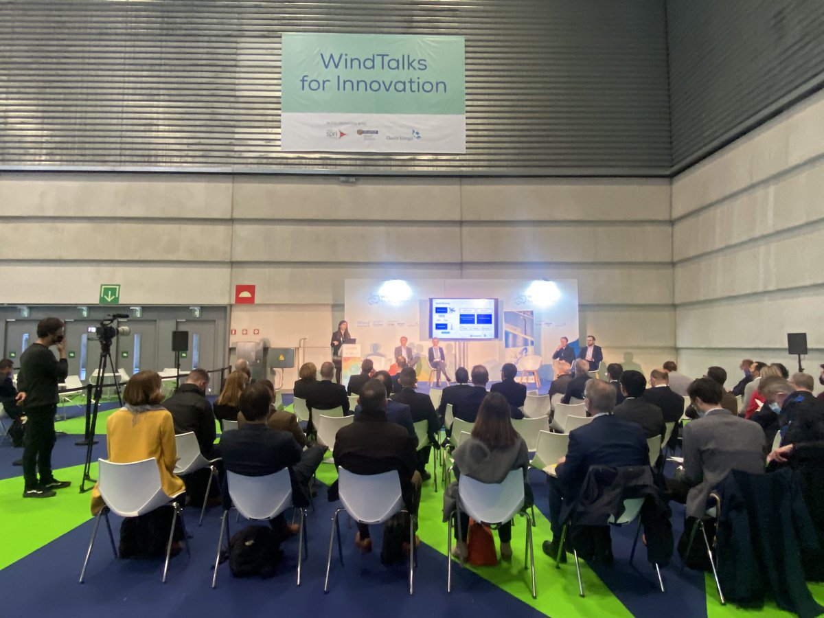 RomeoProjectEU's tweet photo. Successful session in #WindEurope2022 Our project has developed condition monitoring tools to improve the decision-making for an assets management in offshore wind O&amp;M https://t.co/6SlGDTRFvX