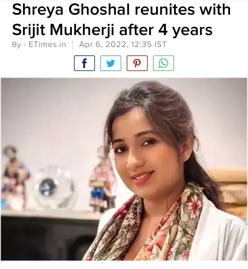 SVF (@svfsocial) on Twitter photo The song titled âBhalobashar Morshumâ, already being called the love anthem of the season, is set to release on April 8
Read More on <a href="/timesofindia/">The Times Of India</a> :bit.ly/BhalobasharMorâĻ
<a href="/srijitspeaketh/">Srijit Mukherji</a> <a href="/shreyaghoshal/">Shreya Ghoshal</a> #BhalobasharMorshum #XEqualsToPrem The song titled âBhalobashar Morshumâ, already being called the love anthem of the season, is set to release on April 8
Read More on <a href="/timesofindia/">The Times Of India</a> :bit.ly/BhalobasharMorâĻ
<a href="/srijitspeaketh/">Srijit Mukherji</a> <a href="/shreyaghoshal/">Shreya Ghoshal</a> #BhalobasharMorshum #XEqualsToPrem