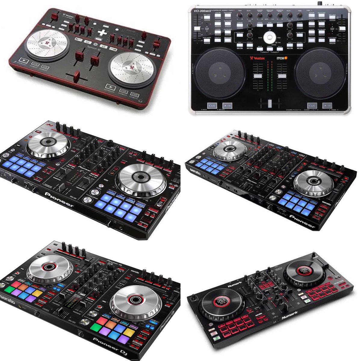 STIFFYBOTHWINGS's tweet photo. 自分は移行するのが遅い方だったけど、改めて今まで色んなメーカーDJ用コントローラー買ってきたけど、やっぱり色々と進化してるよなー音も含めて🔉
#vestax #tyhoon #itch #pioneer #pioneerdj #ddjsr #ddjsr2 #ddjsx #numarkdj #dj #selector 
@PioneerDJJPN @Vestax_official @Numark_JP https://t.co/89nCe5IE2n