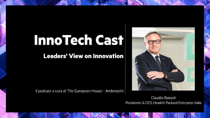 sardepa's tweet image. Il Presidente e Amministratore Delegato di HPE Italia Claudio Bassoli è stato ospite di #InnoTechCast, il podcast di The European House - Ambrosetti. L&apos;episodio sulla nuova generazione di #Cloud è su Spotify: hpe.to/6015KIKIN