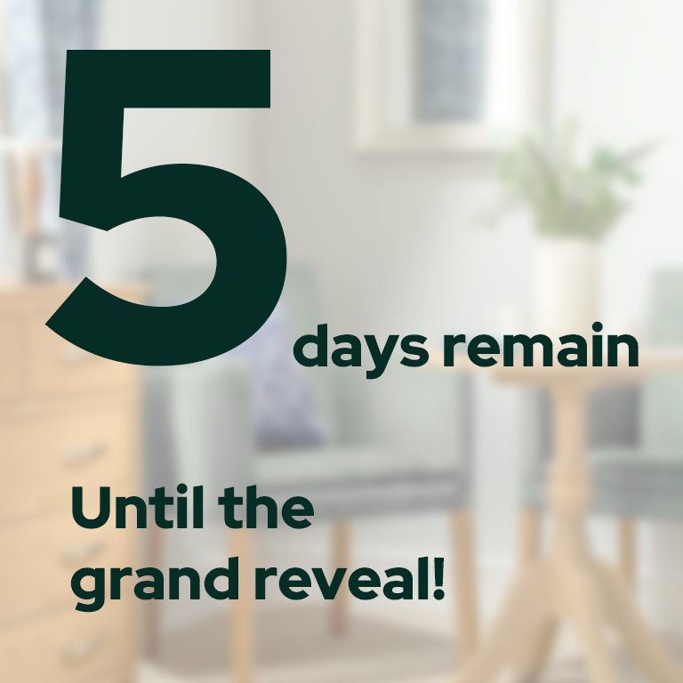 5 days to go... 👀⏳

The air is so thick with suspense you could cut it with a knife!

View the full video on our company page here: bit.ly/3Jf9PDZ

#carehomes #interiordesign #furniture