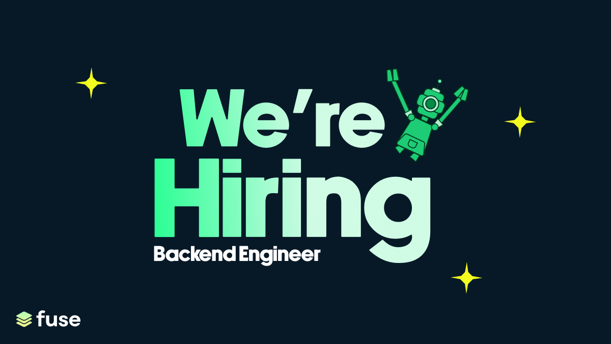 Fuse_network's tweet photo. A Backend Engineer with #NodeJS or similar language experience would be the best fit in helping build the #FuseCharge platform and its backbone protocols.
๐Tel Aviv-Yafo, Tel Aviv District
Want to learn more? ๐https://t.co/dKXnmJlBuD https://t.co/Lbe2opd9iF