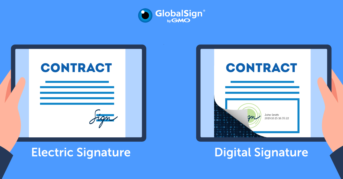 GlobalSignAPAC's tweet photo. Did You Know that . . .
#DigitalSignatures & #ElectronicSignatures are different from each other?
Learn more here: https://t.co/S3BlNbFisn
Start your #DigitalSigning journey here: https://t.co/KnGRXEsDl8
#PKI #InformationSecurity #Cybersecurity #GlobalSignAPAC #GMOSign https://t.co/z2svz1vJFo