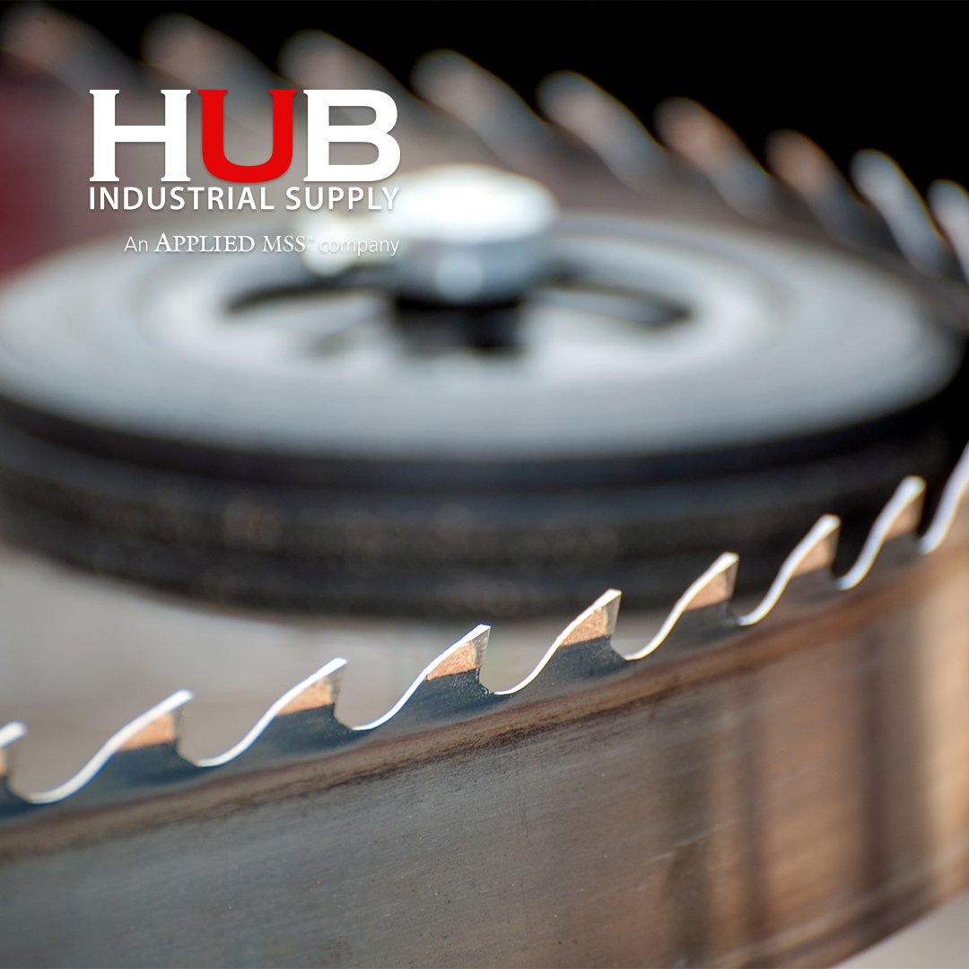 HUBIndustrial's tweet photo. Your Band Saw Blade Experts!

With many popular sizes in stock, and custom sizes also available, our range of band saw blades are some of the best in the business, bringing you an unbeatable combination of performance and affordability.

https://t.co/XQxAS6jwNw https://t.co/sZ4oyq0wBC