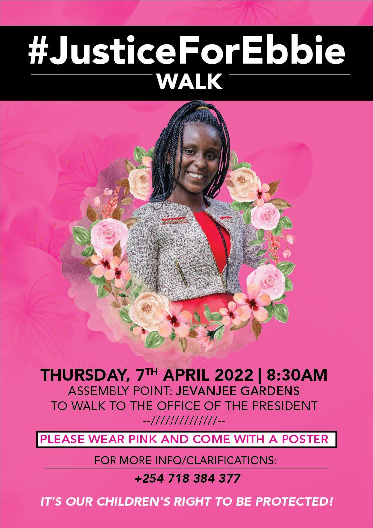 The People’s Watchman (@bonifacemwangi) on Twitter photo Three years ago l wrote about the murder of Ebbie. She we killed in school and the school administration were involved in the cover up. To date the family is yet to get justice. Support her family get #JusticeForEbbie
facebook.com/64387523563237… <a href="/IG_NPS/">Inspector General of Police- Kenya.</a> <a href="/MarthaKarua/">Martha Karua SC</a> <a href="/EstherPassaris/">Esther Muthoni Passaris</a> Three years ago l wrote about the murder of Ebbie. She we killed in school and the school administration were involved in the cover up. To date the family is yet to get justice. Support her family get #JusticeForEbbie
facebook.com/64387523563237… <a href="/IG_NPS/">Inspector General of Police- Kenya.</a> <a href="/MarthaKarua/">Martha Karua SC</a> <a href="/EstherPassaris/">Esther Muthoni Passaris</a>