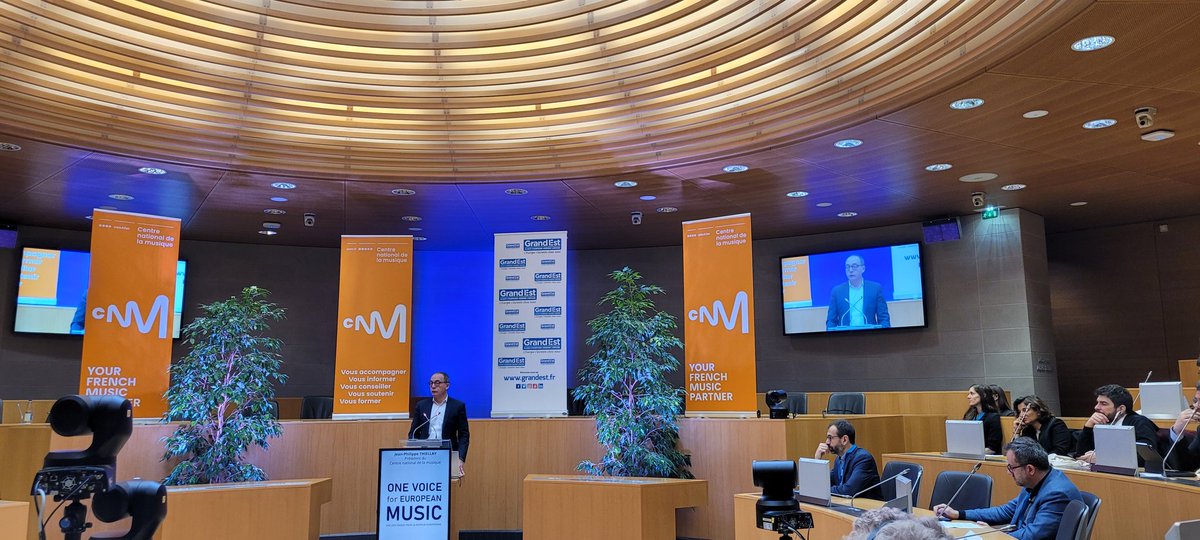 "European platforms like <a href="/Liveurope/">Liveurope</a> have produced excellent results, we must take it further" <a href="/le_CNM/">Centre national de la musique</a> president @jpthiellay during his opening speech