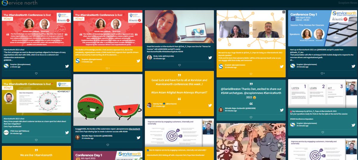 scopismnews's tweet photo. We are in love with our tweet wall!
If you are attending #ServiceNorth 2022, please share your #servicenorthselfies and feature on our tweet wall! https://t.co/ntViNFSb4Z