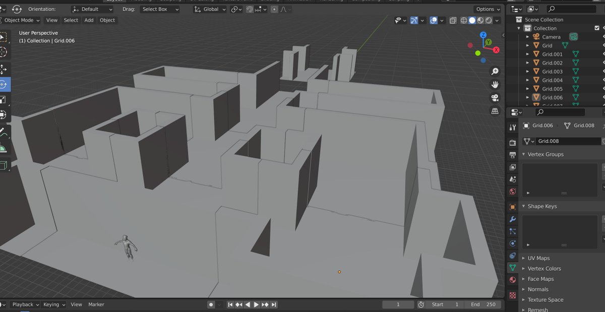 cryptosaurus53's tweet photo. backrooms animation will be made!👀 #Blender3d #animation #NFT https://t.co/dzrh2846ul