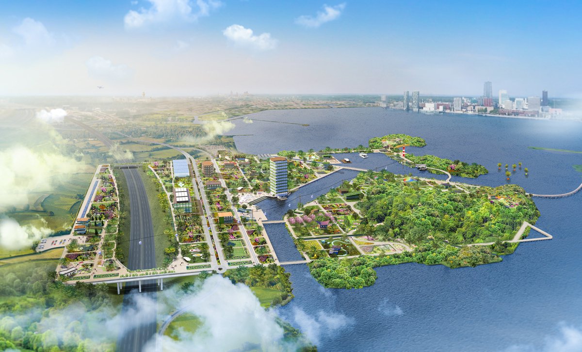 Op woensdag 13 april Floriade opening live te zien en horen bij Omroep Flevoland. 🌿 Kijk o.a. mee hoe in de middag Floriade Expo 2022 officieel geopend wordt door Zijne Majesteit de Koning. 👑 Voor meer informatie: almere.nl/social .