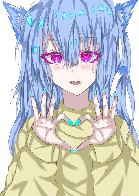絵描き初めて2年くらいで450枚くらい(ラクガキ入れて)描いてました。少しは成長してると思いました。 