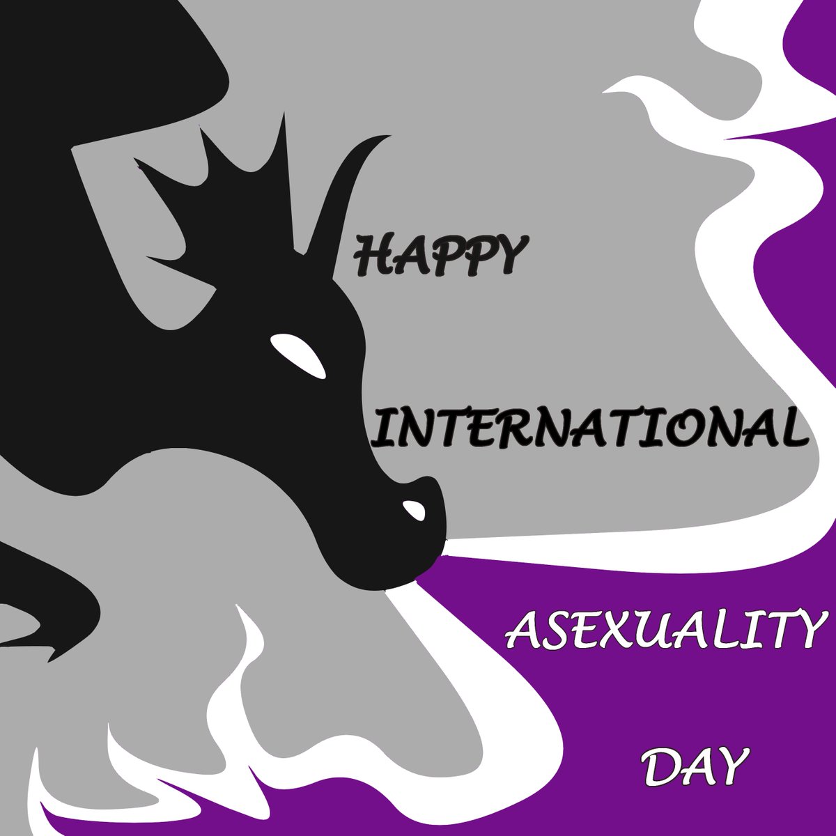 Happy international asexuality day to all the wonderful asexual people in our society. You are seen and the Southampton LGBTQ+ society will always support you. Hope you have a great #internationalaceday