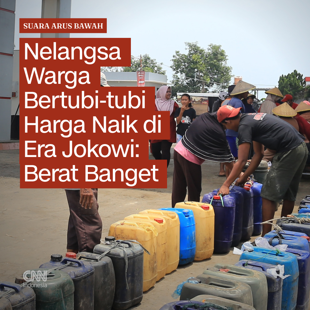 "Ya kalau saya pejabat, punya banyak uang, kenaikan kayak gini sih enggak masalah. Tapi kan nyatanya enggak, jadi ini berat banget buat kita-kita," ujar salah satu warga di Jakarta. bit.ly/36Zjmlp #SuaraArusBawah #CNNIndonesia