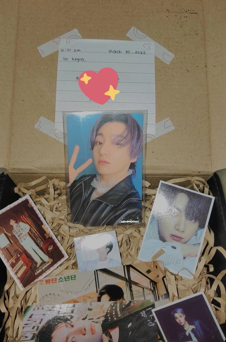 jikoolouvre_'s tweet photo. ~` #keyramails `~ | from @naneunaen 

jk cream arrived yesterdayyy, thank u for letting me have koo!! 🥰

so pogiiii luvv 💗 https://t.co/73Sy1OyNT0