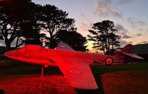 RemembeRoutes's tweet photo. Happy 75th birthday to @RNASCuldrose / #HMSSeahawk thank you for all your wonderful support with #PoppiesToPaddington and the Routes of Remembrance
Have a wonderful parade around Helston this morning.
#RoyalNavy https://t.co/gIoA6BJ68r