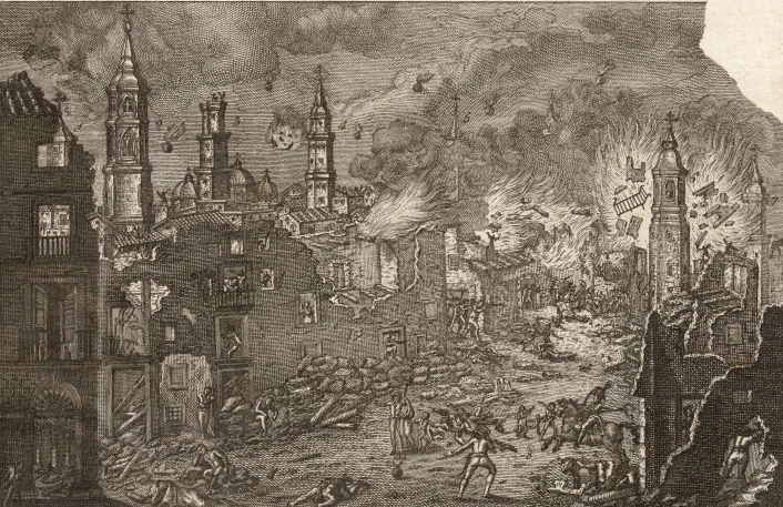 DanielAquillue's tweet photo. Desastres de la guerra.

Cuando un ejército bombardea con toda su potencia artillera una ciudad, en un marco de guerra total. 4 estampas, por desgracia, atemporales, aunque cada en su contexto.

1809, 1871, 1937, 2022. https://t.co/kMNJXWY71z