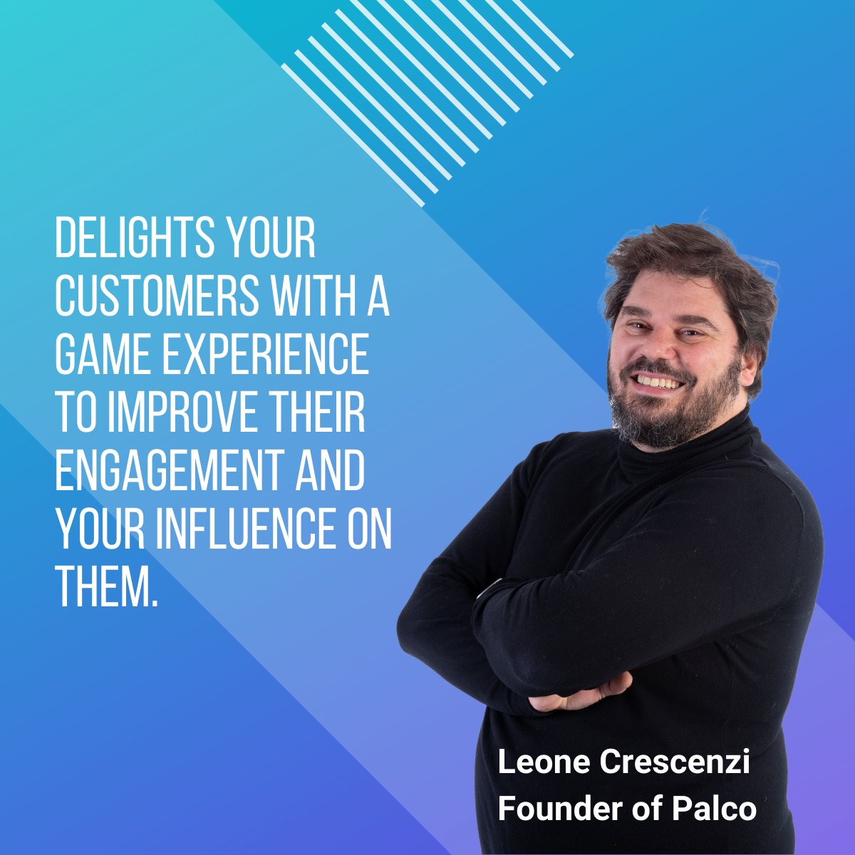 palcoapp's tweet photo. Delights your customers with a game experience to improve their engagement and your influence on them.

𝘗𝘢𝘭𝘤𝘰 𝘨𝘢𝘮𝘪𝘧𝘪𝘦𝘴 𝘵𝘩𝘦 𝘶𝘴𝘦𝘳 𝘦𝘹𝘱𝘦𝘳𝘪𝘦𝘯𝘤𝘦 𝘰𝘧 𝘺𝘰𝘶𝘳 𝘣𝘳𝘢𝘯𝘥.

👉 https://t.co/TNA3m2q9Am

#media #streaming #entertainmentindustry #video https://t.co/Y4DAyUBa9y